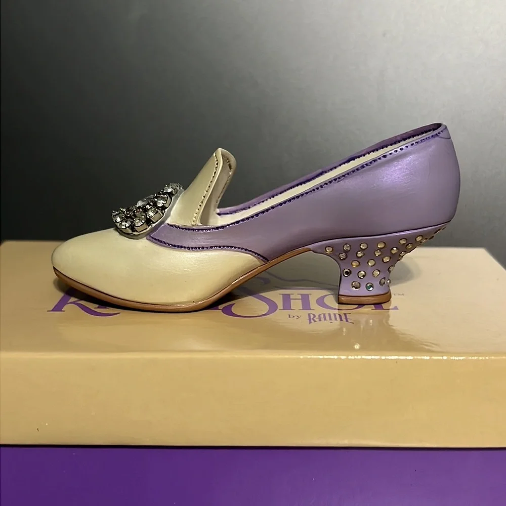 Just the Right Shoe “Jeweled Heel Pump” #25011 Miniature Collectible in Box
